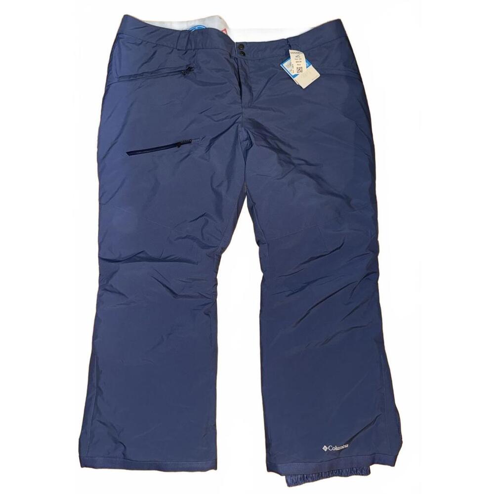 Columbia Women Omniheat Ski Snow pants sz 3X purple active warm NEW $150